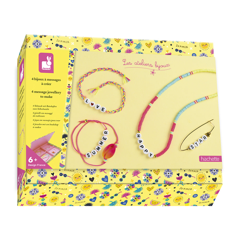 Janod Atelier Bijoux - Tekstbandjes Maken, Janod