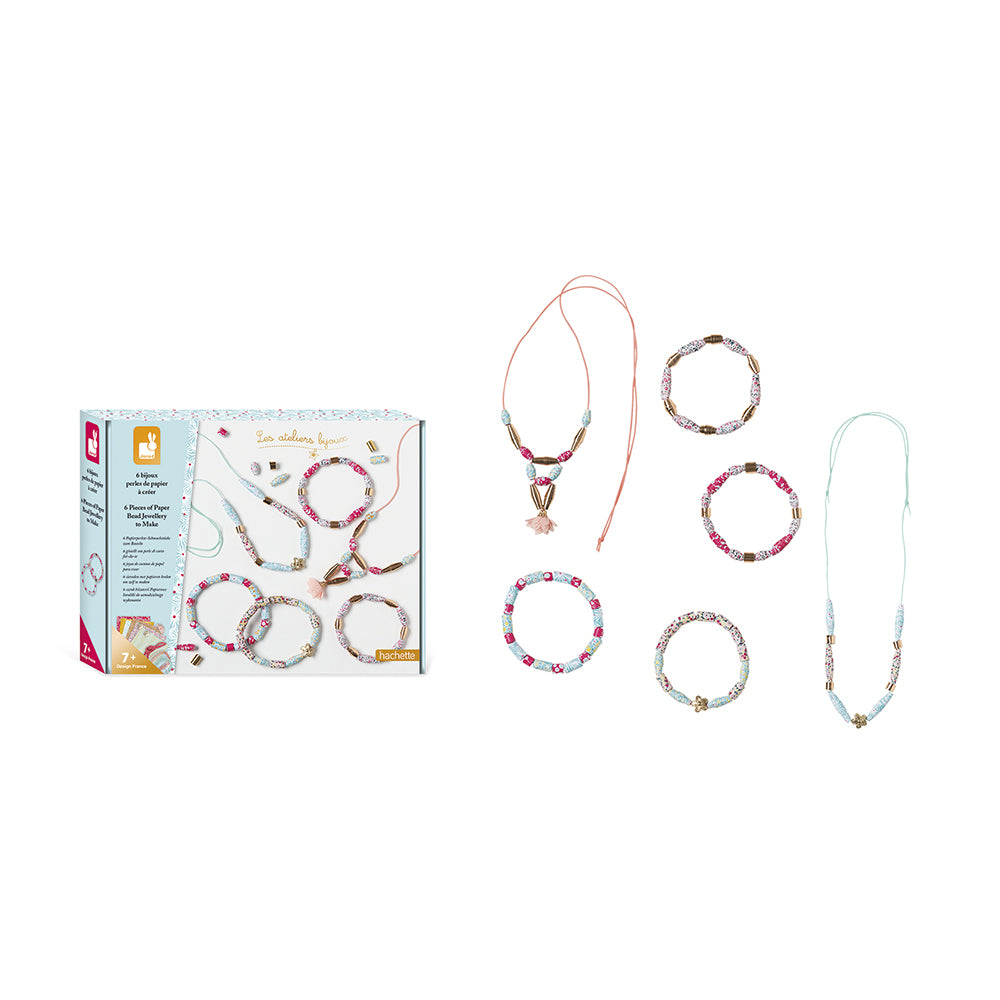 Janod Atelier Bijoux - Sieraden Maken Papieren Kralen, Janod