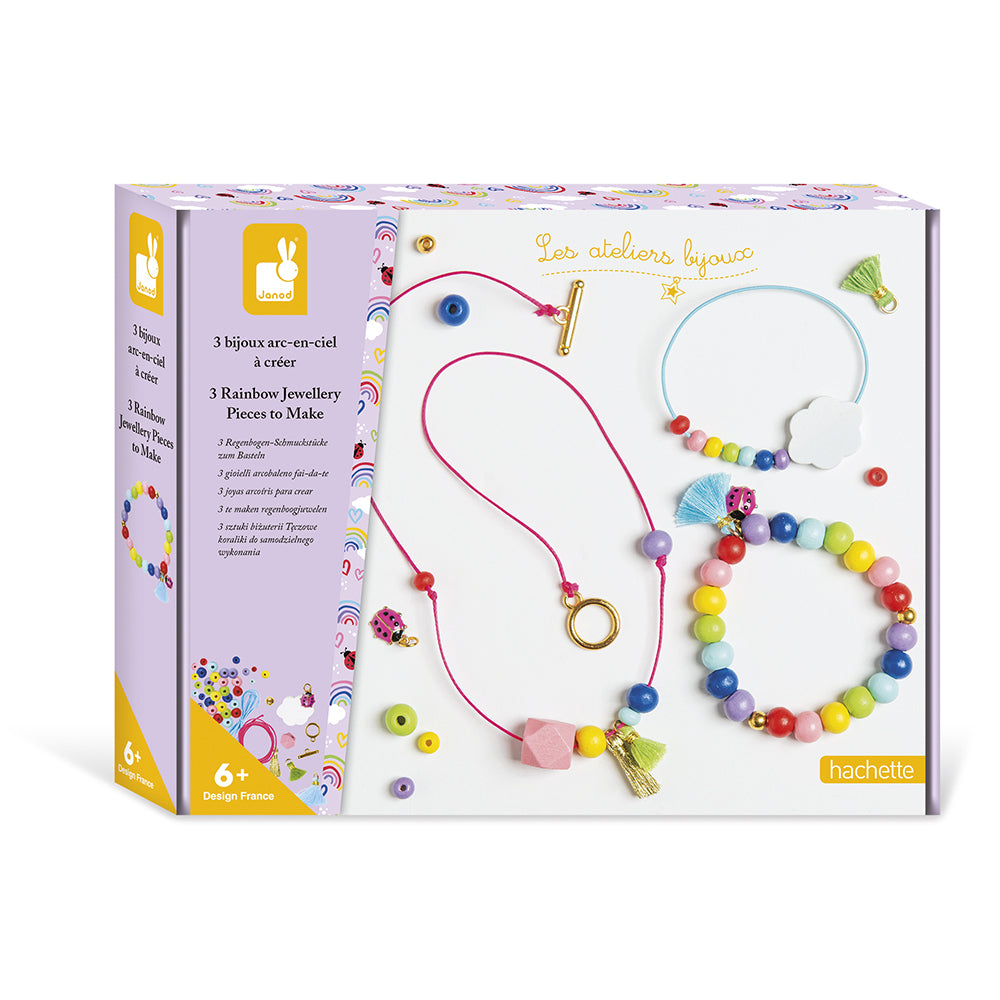 Janod Atelier Bijoux - Sieraden Maken Regenboog, Janod