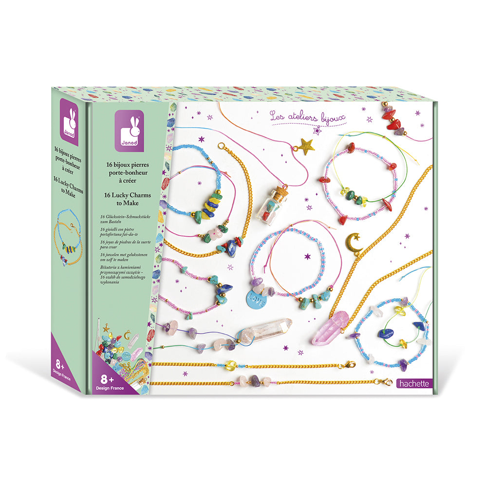 Janod Atelier Bijoux - Sieraden Maken Veel Geluk, Janod