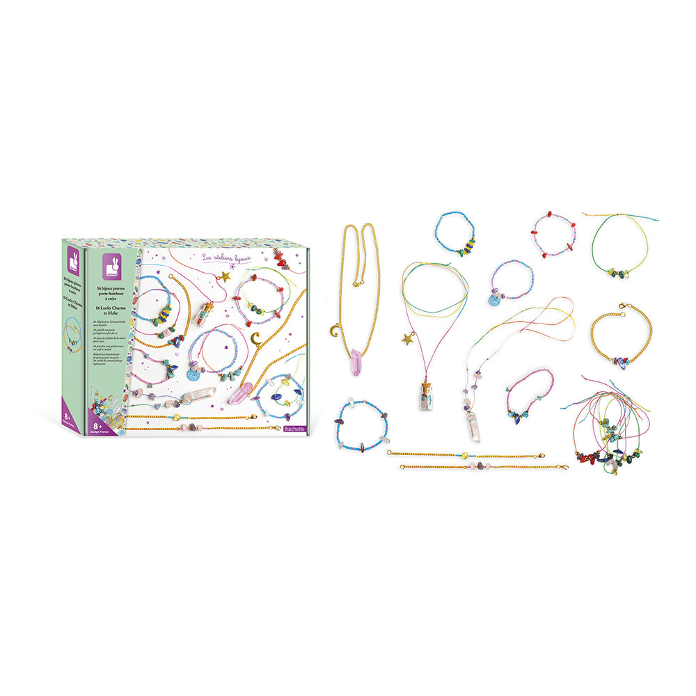 Janod Atelier Bijoux - Sieraden Maken Veel Geluk, Janod
