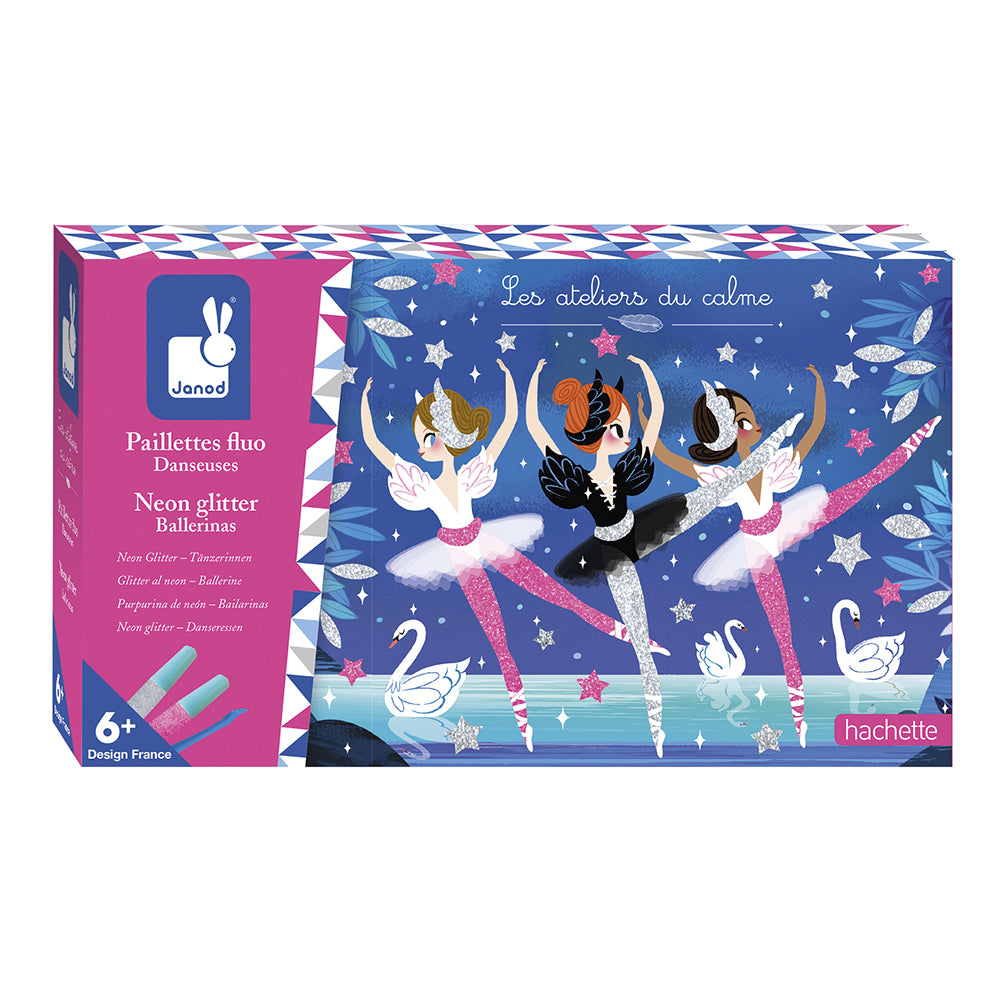 Janod Atelier - Neon Glitter Ballerina, Janod