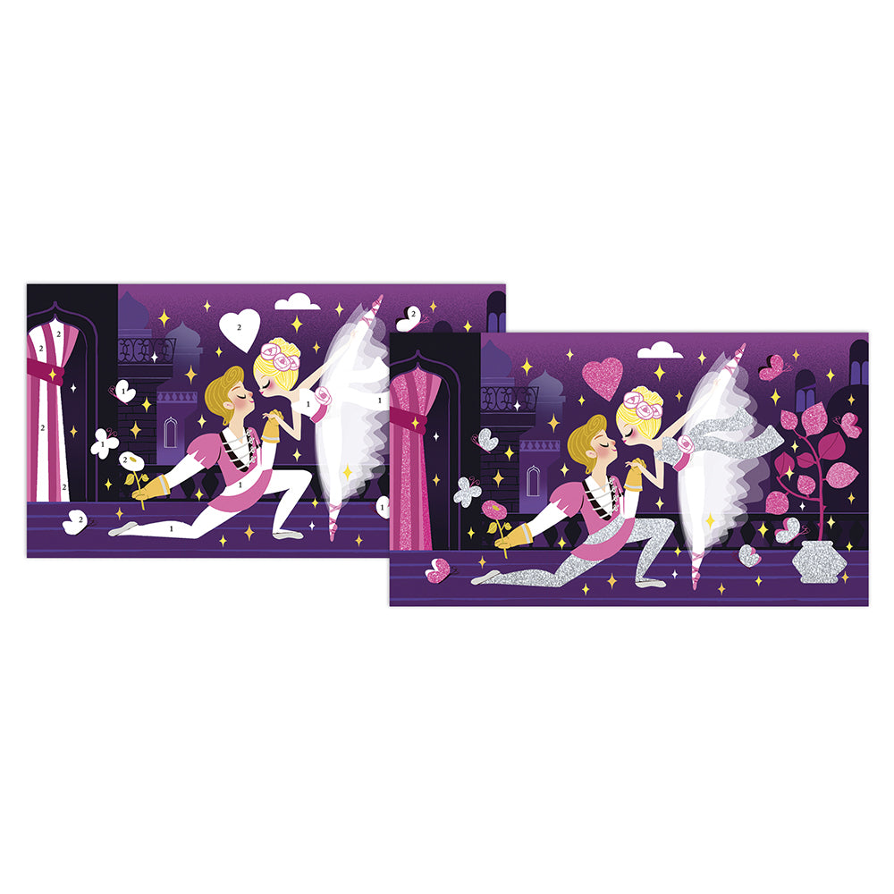 Janod Atelier - Neon Glitter Ballerina, Janod