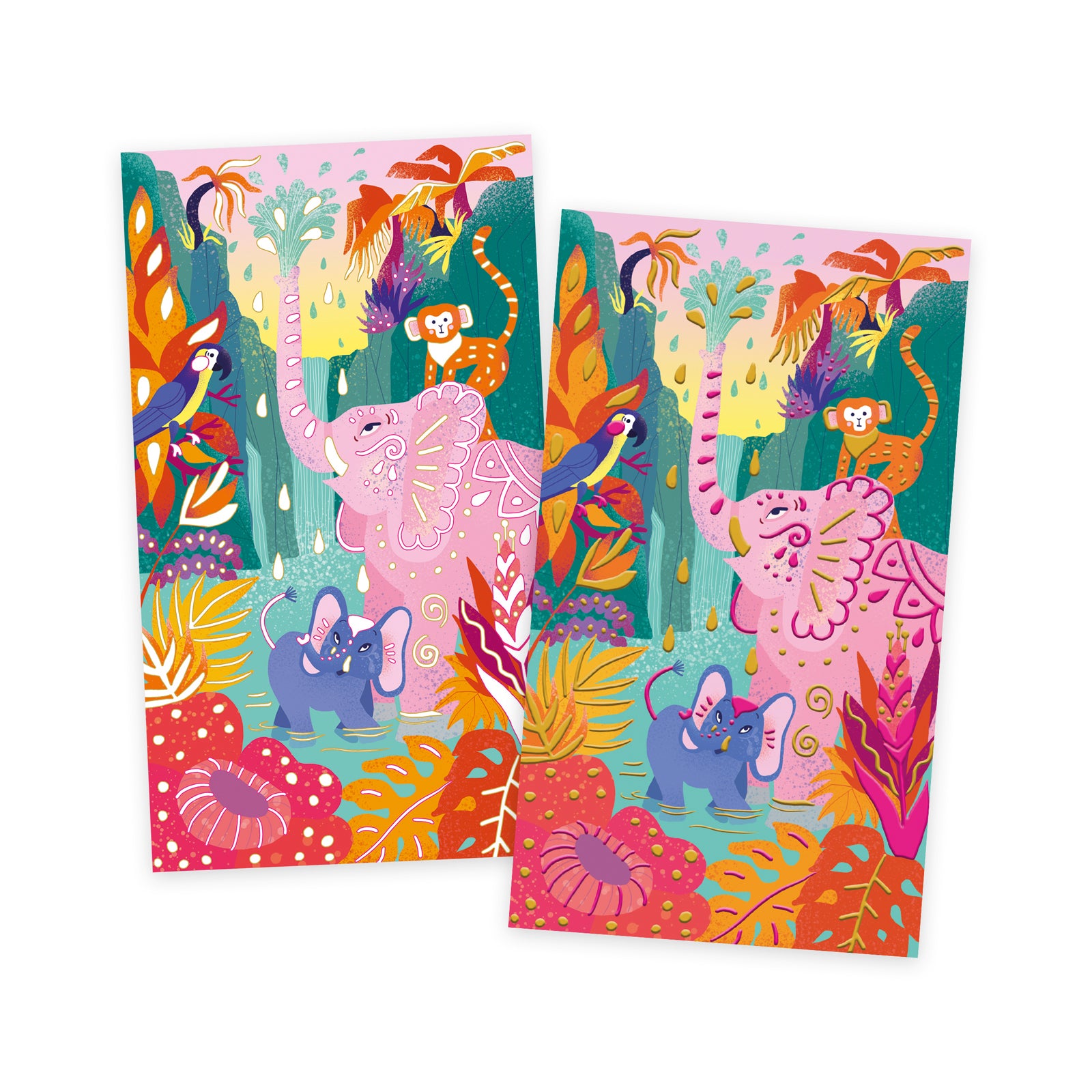 Janod Atelier - 3D Schilderset Jungle, Janod