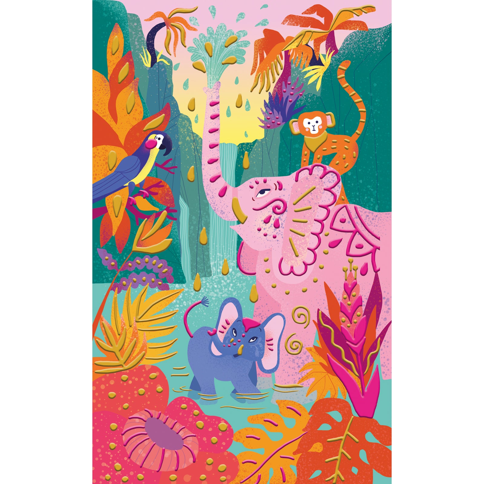 Janod Atelier - 3D Schilderset Jungle, Janod