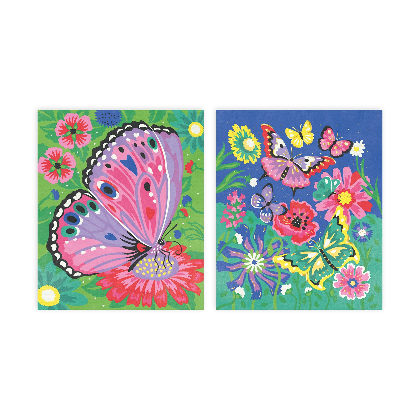 Janod Atelier - Verven Op Nummer - Vlinders, Janod
