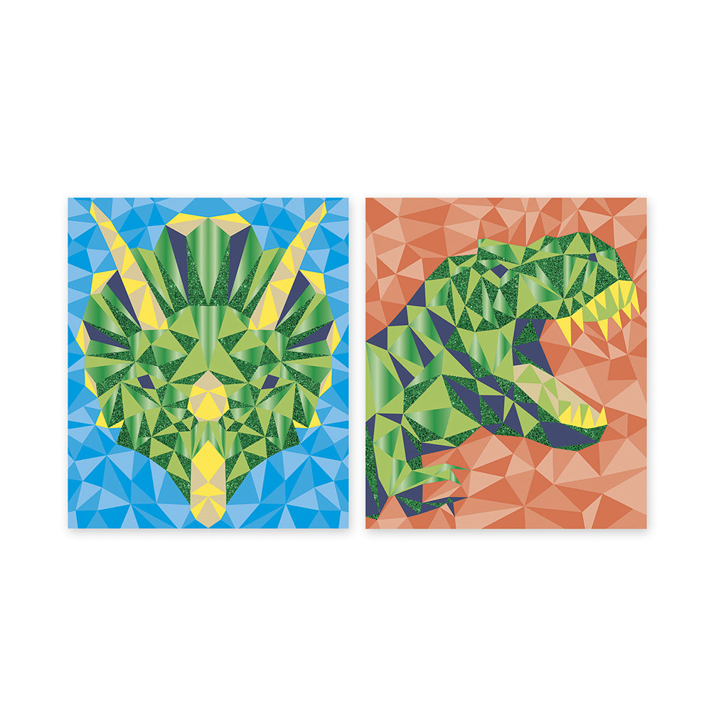 Janod Atelier Mysterix - Mozaiek Foamstickers Dinosarus, Janod