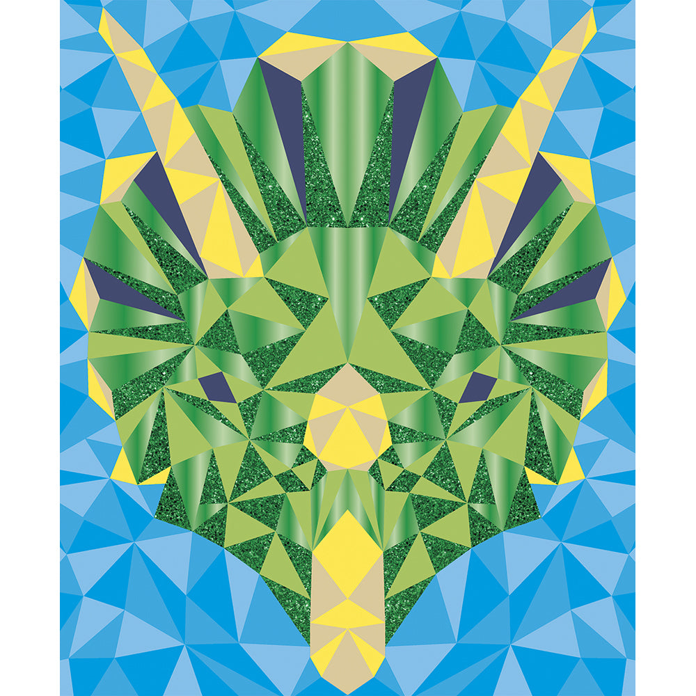Janod Atelier Mysterix - Mozaiek Foamstickers Dinosarus, Janod