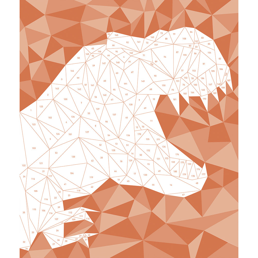 Janod Atelier Mysterix - Mozaiek Foamstickers Dinosarus, Janod
