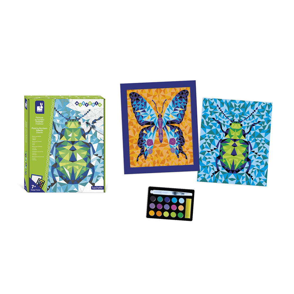 Janod Atelier Mysterix - Verven Op Nummer Insecten, Janod
