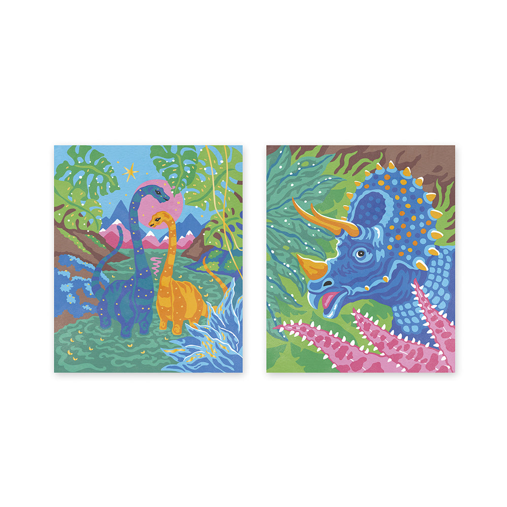 Janod Atelier - Verven Op Nummer - Dinosaurussen, Janod