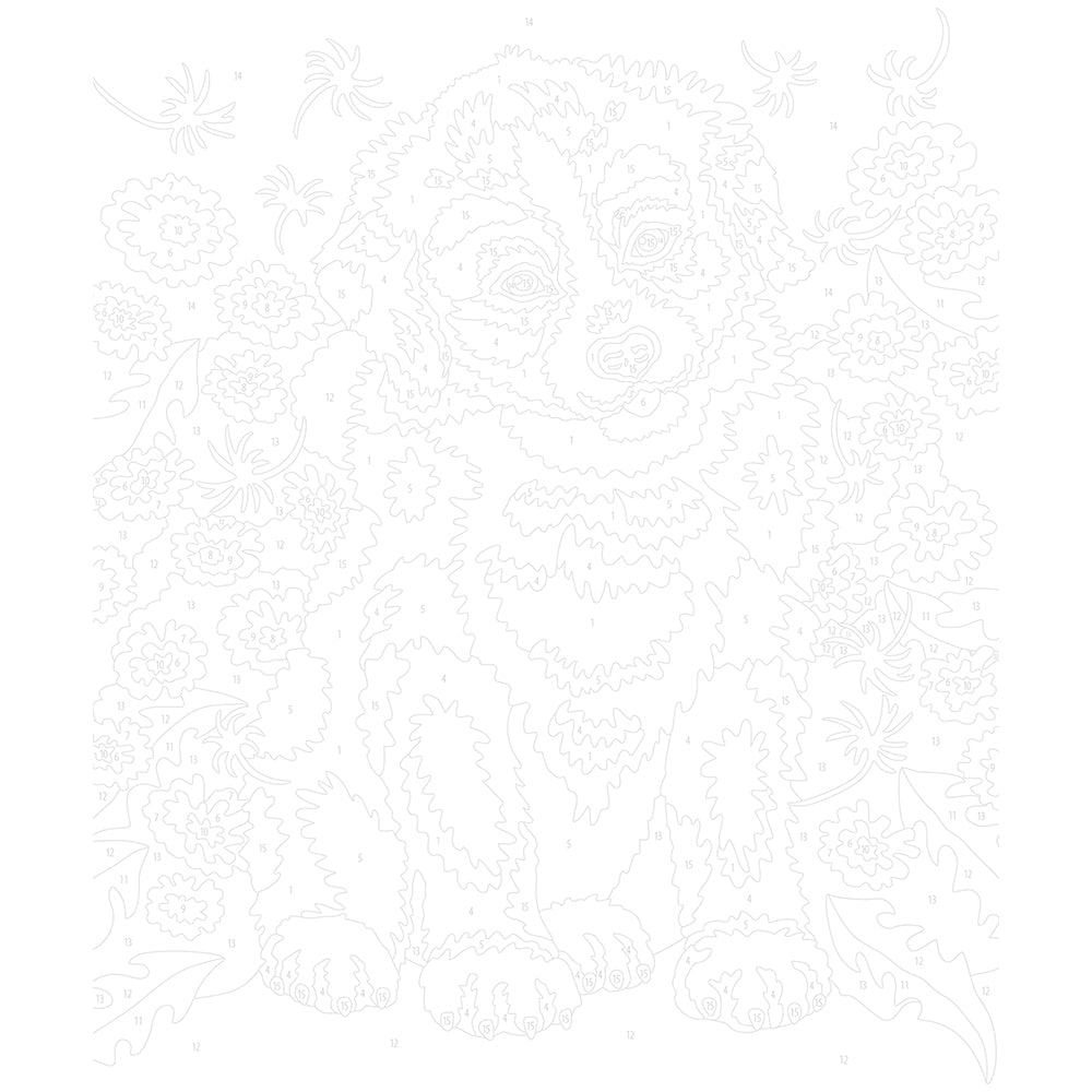 Janod Atelier - Verven Op Nummer - Kleine Dieren, Janod