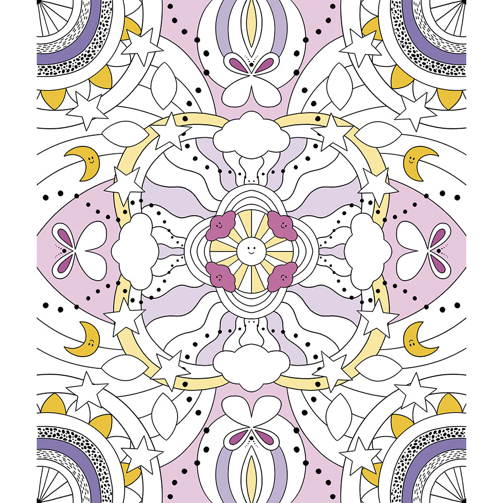 Janod Atelier - Regenboog Schilderij Mandalas, Janod