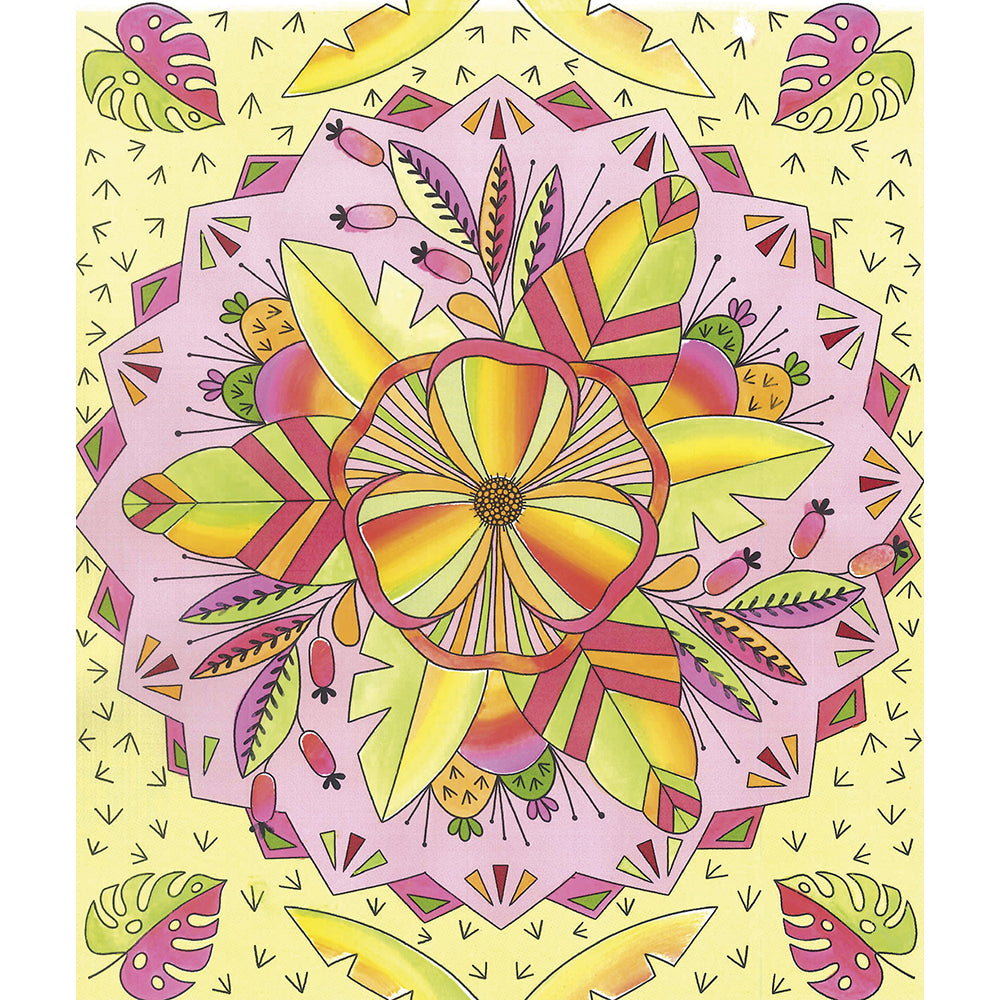 Janod Atelier - Regenboog Schilderij Mandalas, Janod