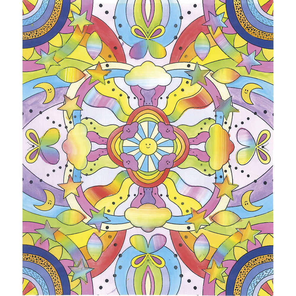 Janod Atelier - Regenboog Schilderij Mandalas, Janod