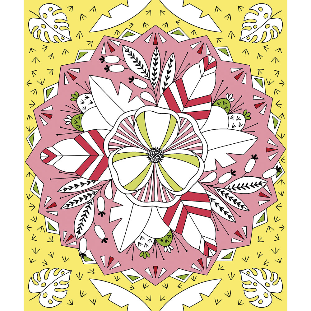 Janod Atelier - Regenboog Schilderij Mandalas, Janod