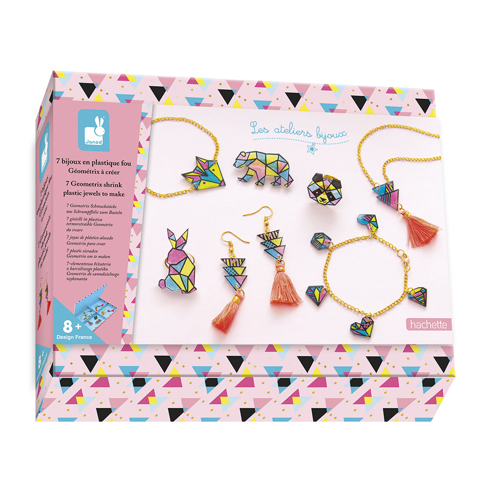 Janod Atelier Bijoux - Sieraden Maken Geometrische Vormen, Janod