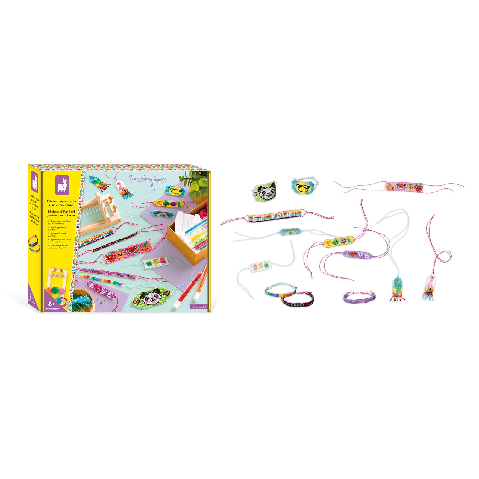 Janod Atelier Bijoux - Sieraden Maken Loomset, Janod