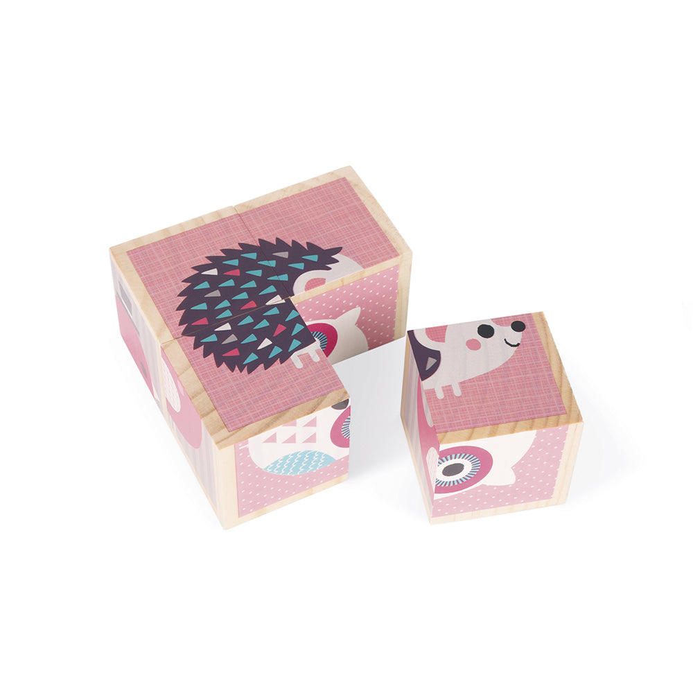 Janod Blokken - Baby Dieren, Janod