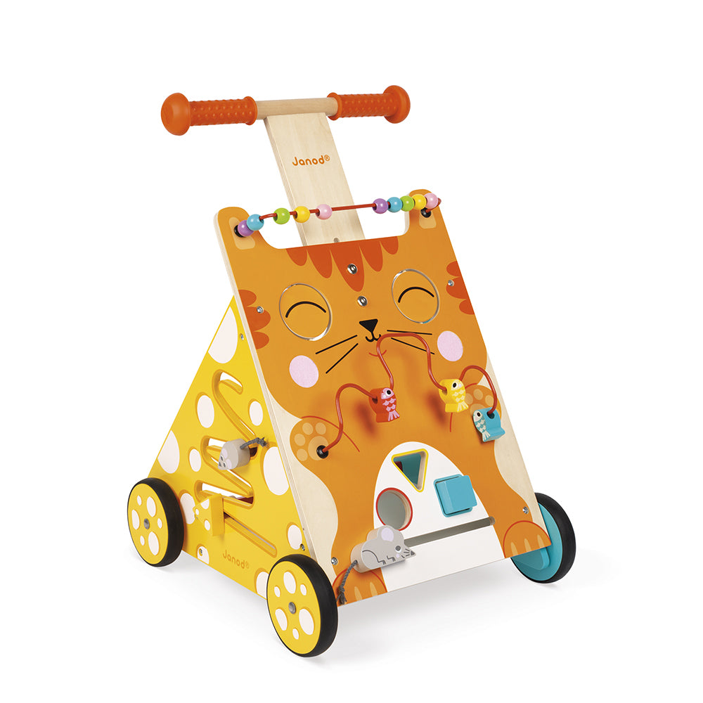 Janod - Baby Loopwagen Kat, Janod