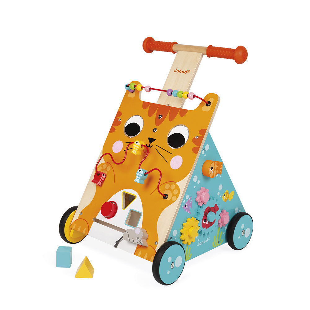 Janod - Baby Loopwagen Kat, Janod
