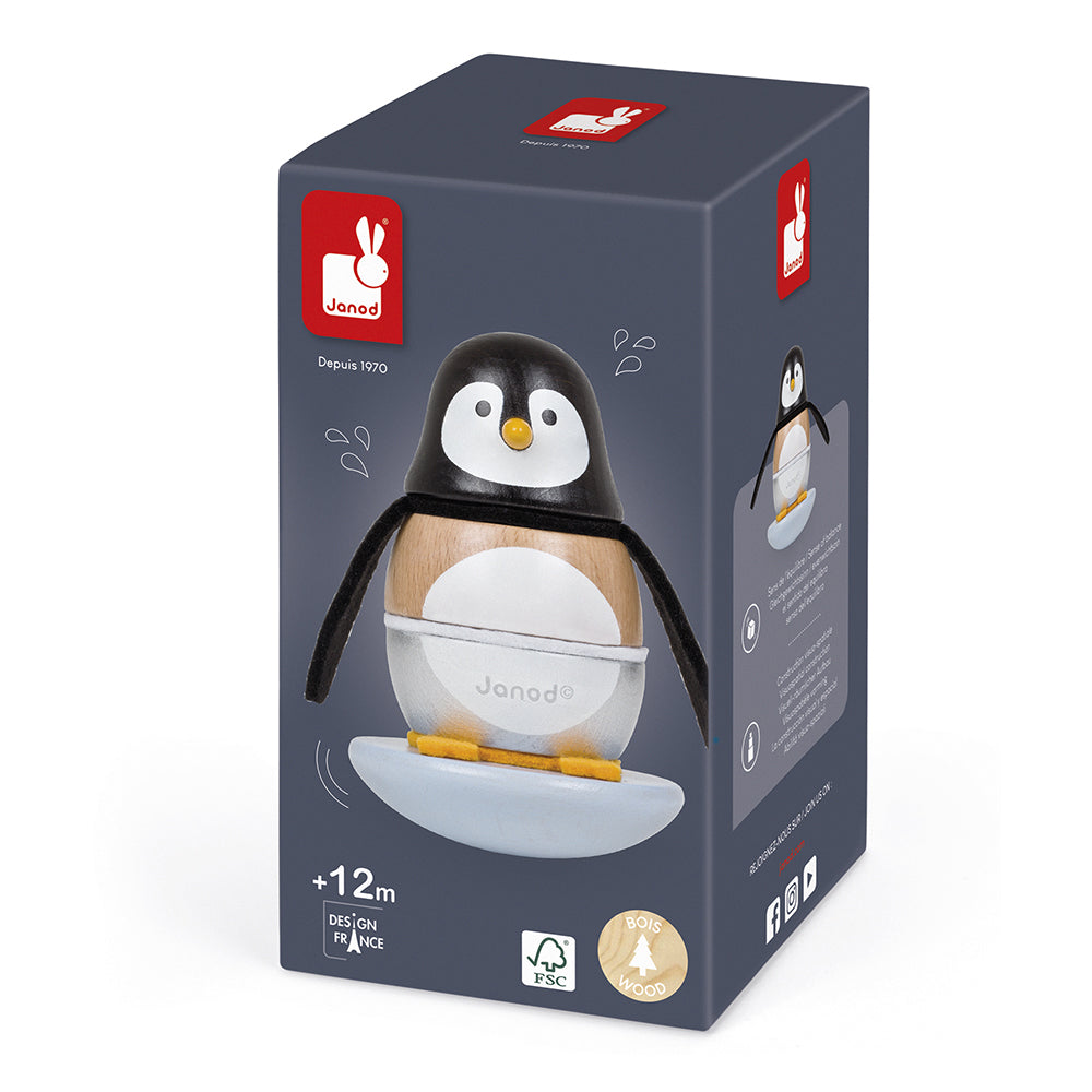 Janod Zigolos - Stapeltuimelaar Pinguin, Janod