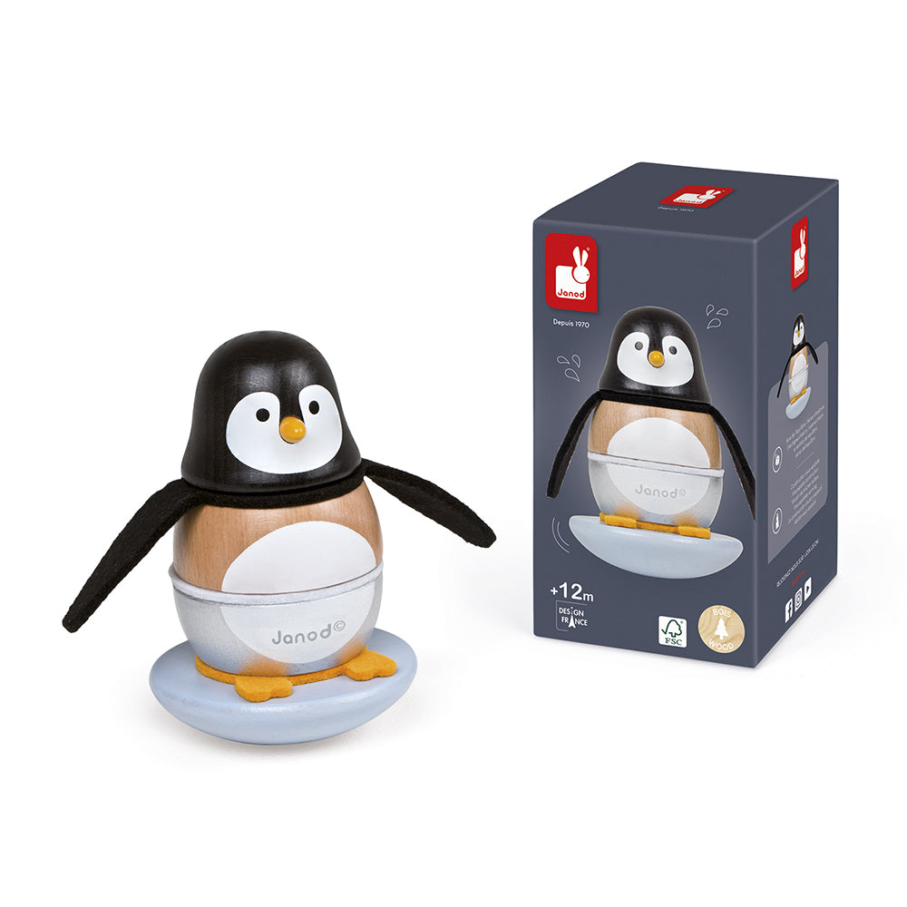 Janod Zigolos - Stapeltuimelaar Pinguin, Janod