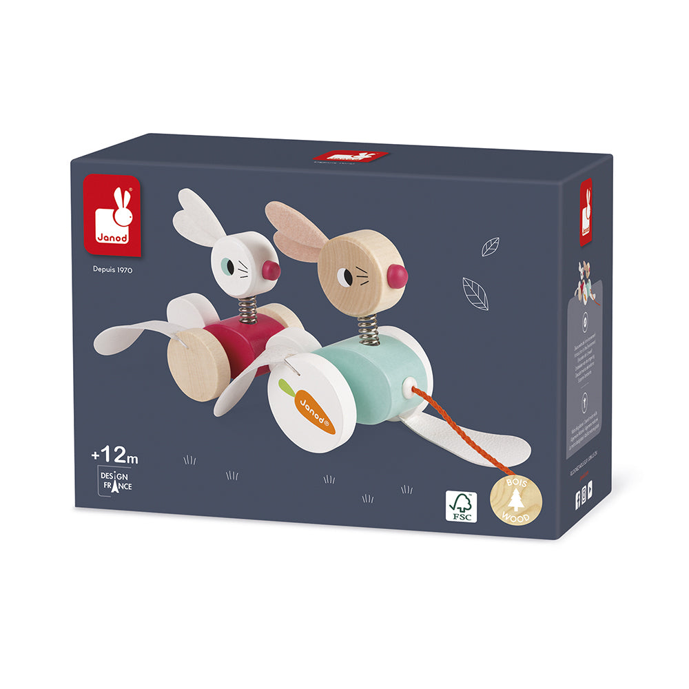 Janod Zigolos - Trekfiguur Konijnen, Janod