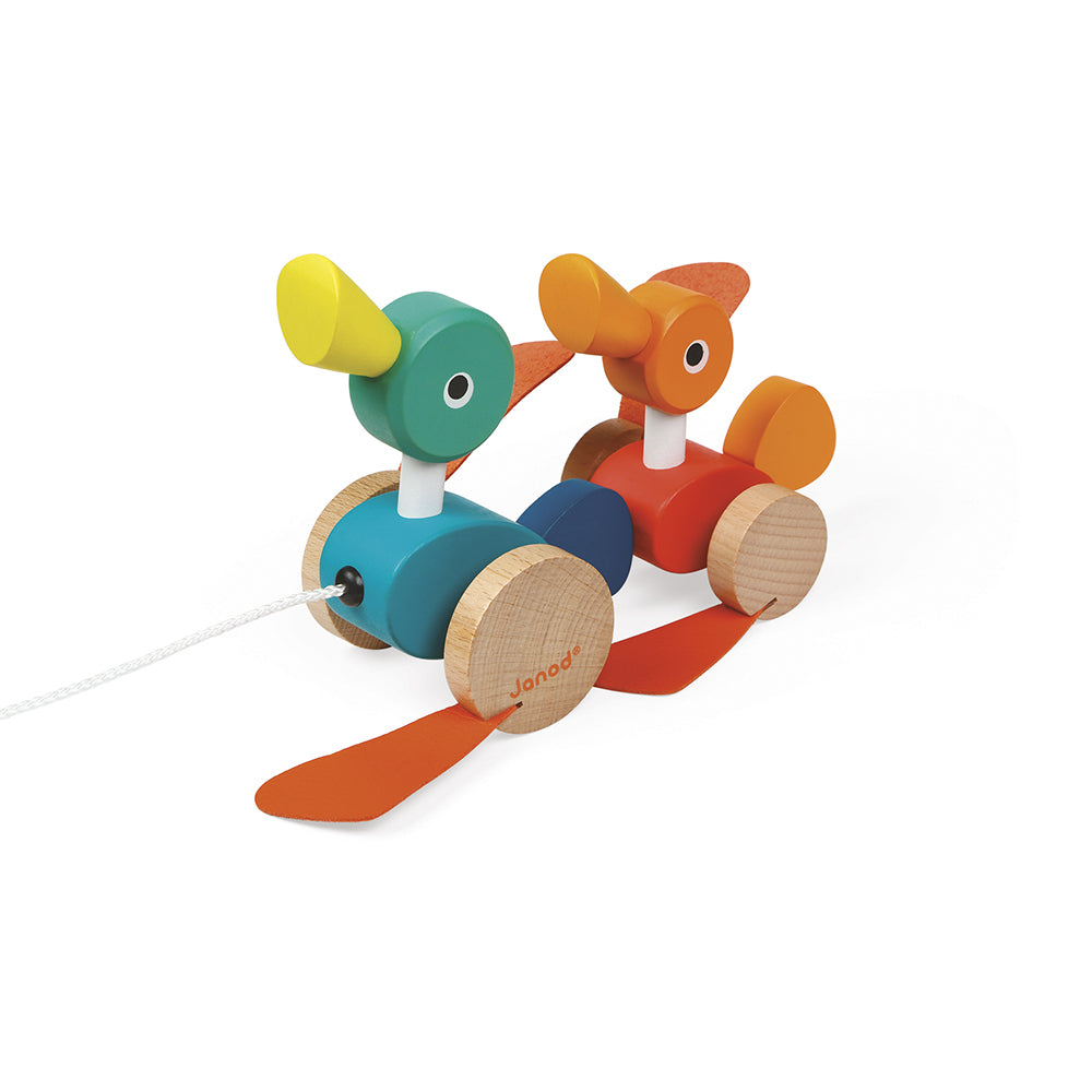 Janod Eendenfamilie - Trekfiguur, Janod