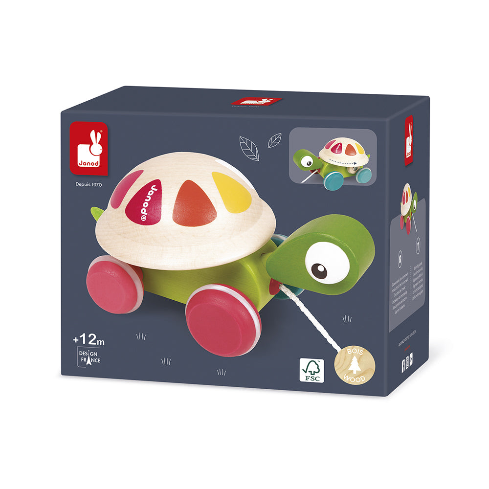 Janod Zigolos - Trekfiguur Schildpad, Janod