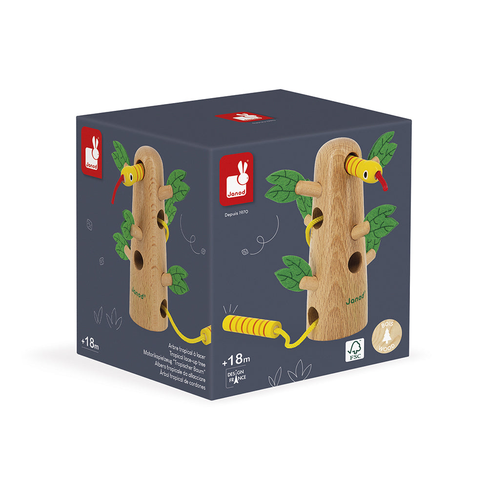 Janod Tropik - Rijgspel Boom, Janod