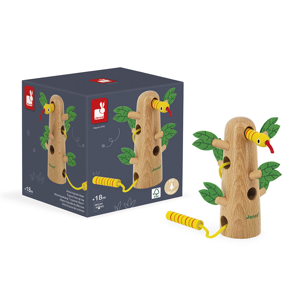Janod Tropik - Rijgspel Boom, Janod