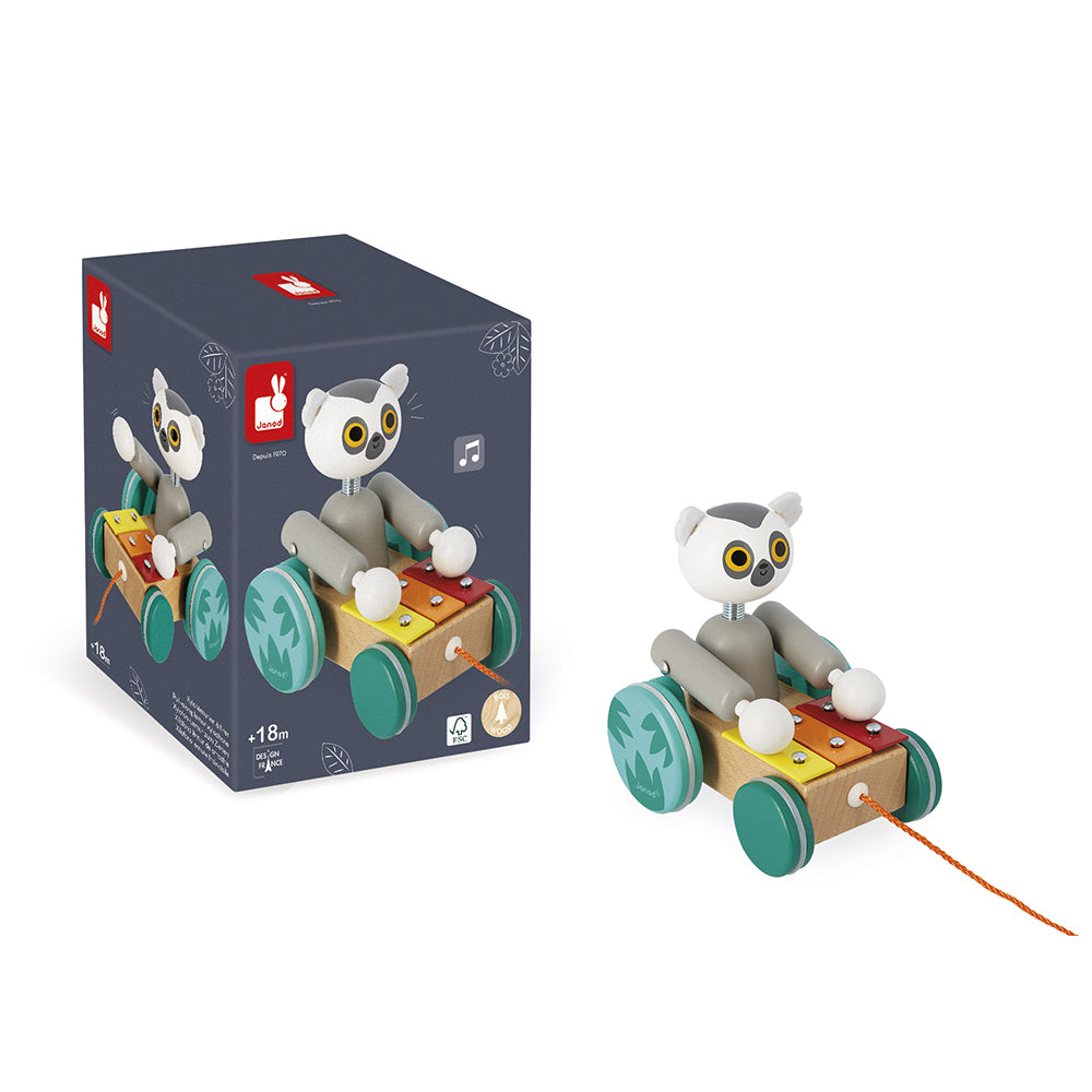 Janod Tropik - Trekfiguur Xylo-Maki, Janod