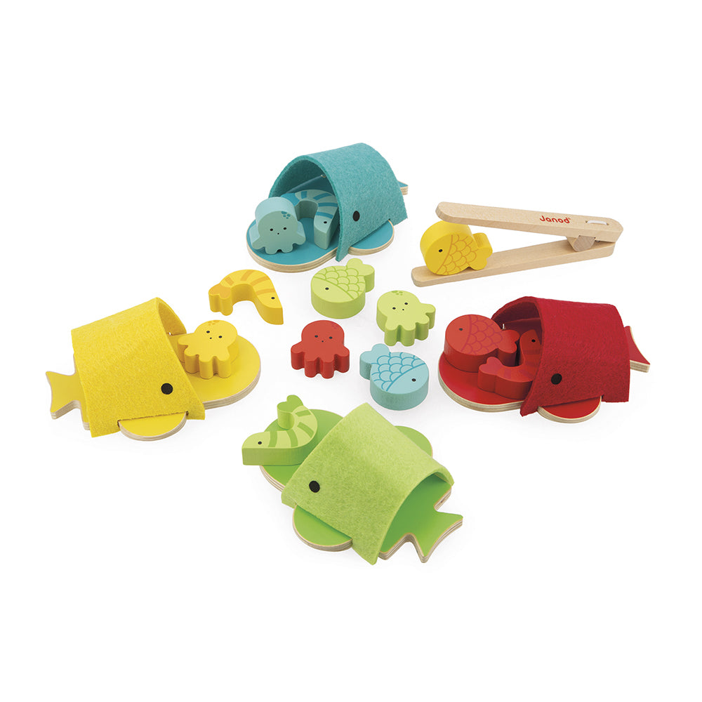 Janod Ik Leer - Kleuren Walvis, Janod