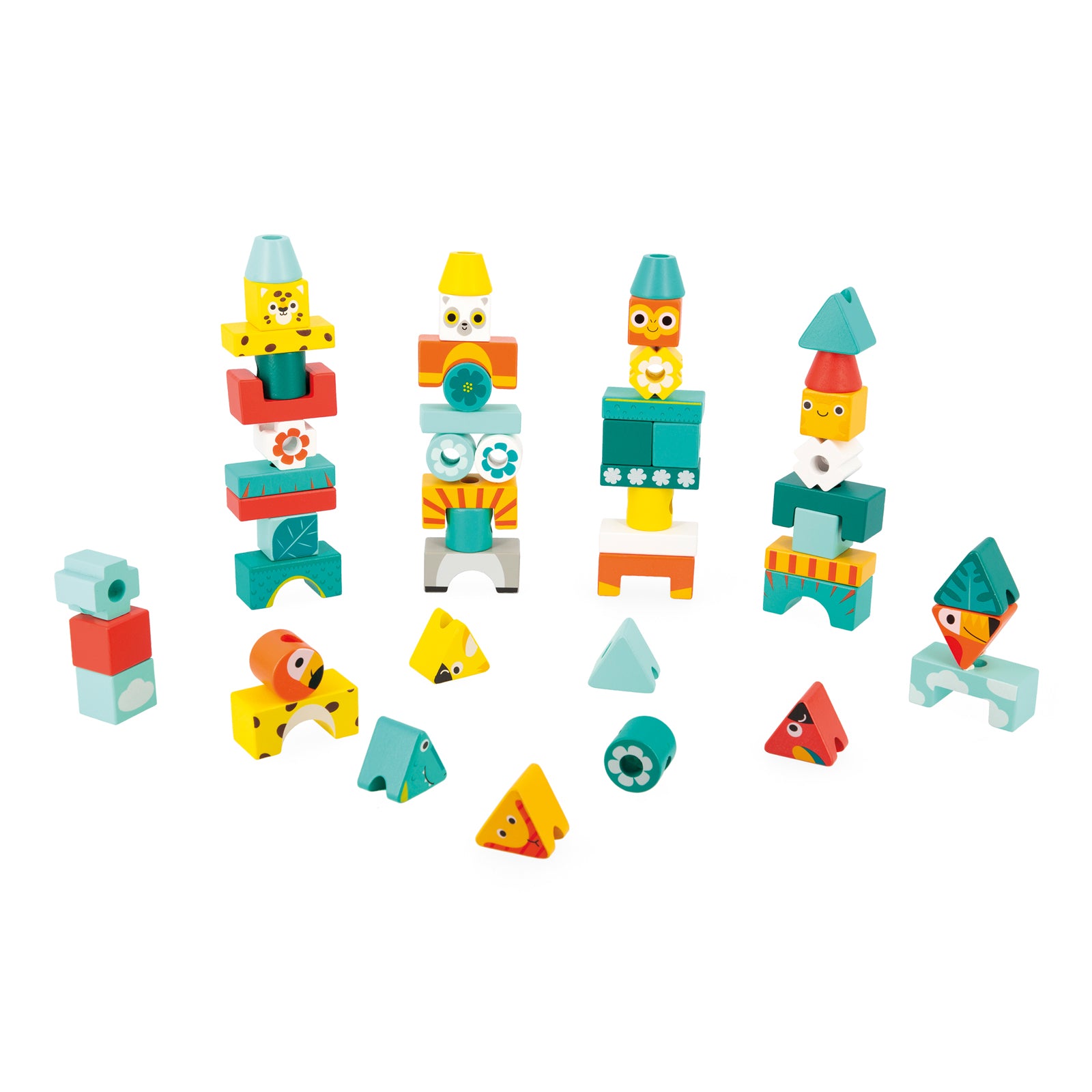 Janod Tropik - Spel Totem, Janod