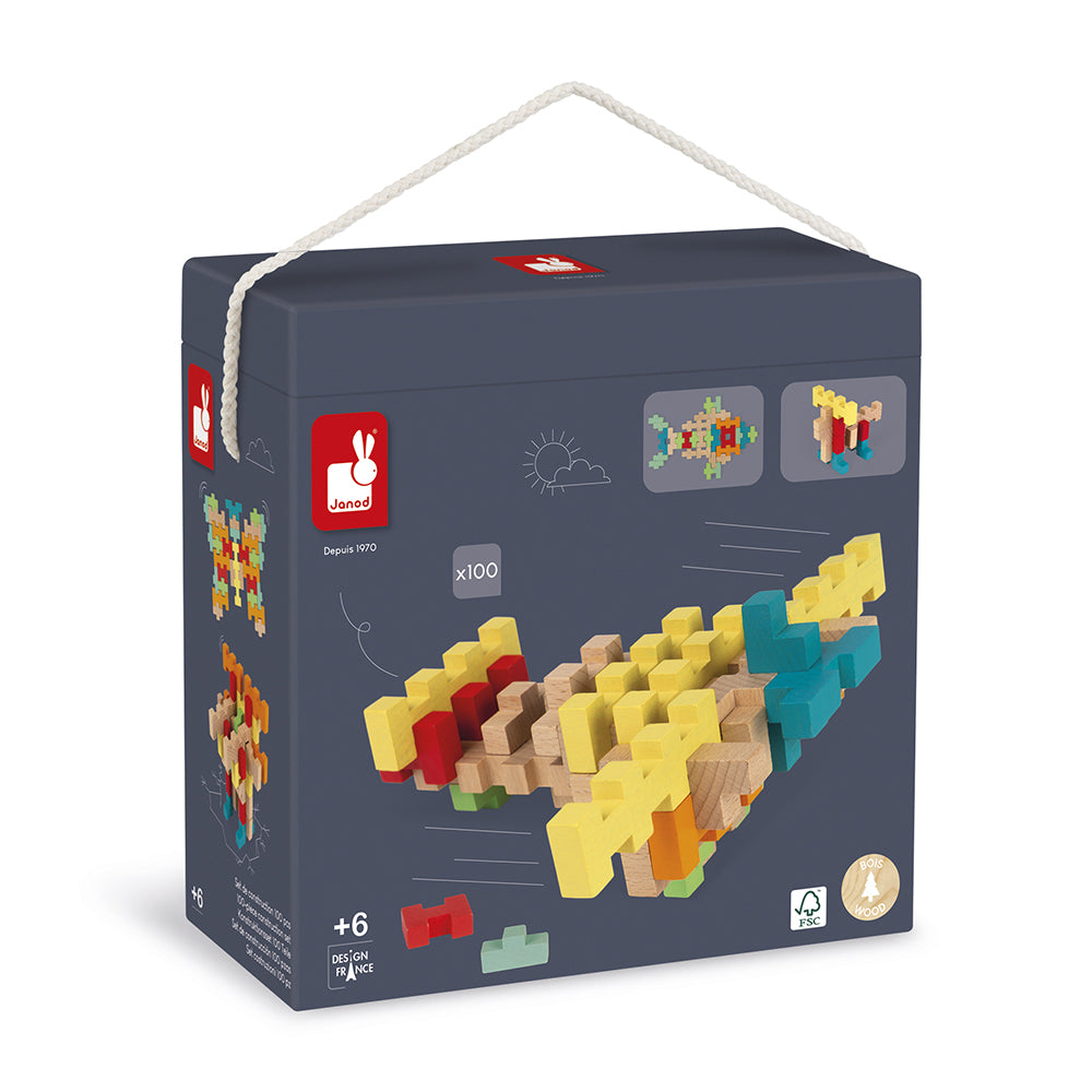 Janod Blokken - Constructie (100), Janod
