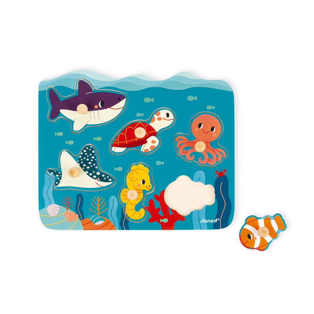 Janod Wwf - Knoppuzzel Oceaan, Janod