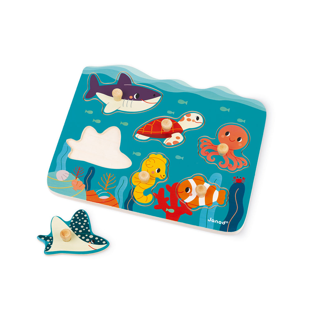 Janod Wwf - Knoppuzzel Oceaan, Janod