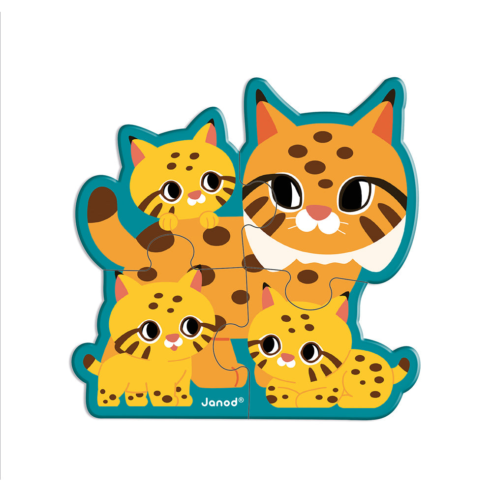 Janod Wwf - Puzzelset 5 Niveaus, Janod