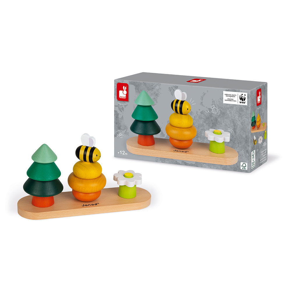 Janod Wwf - Stapelfiguur Het Bos, Janod