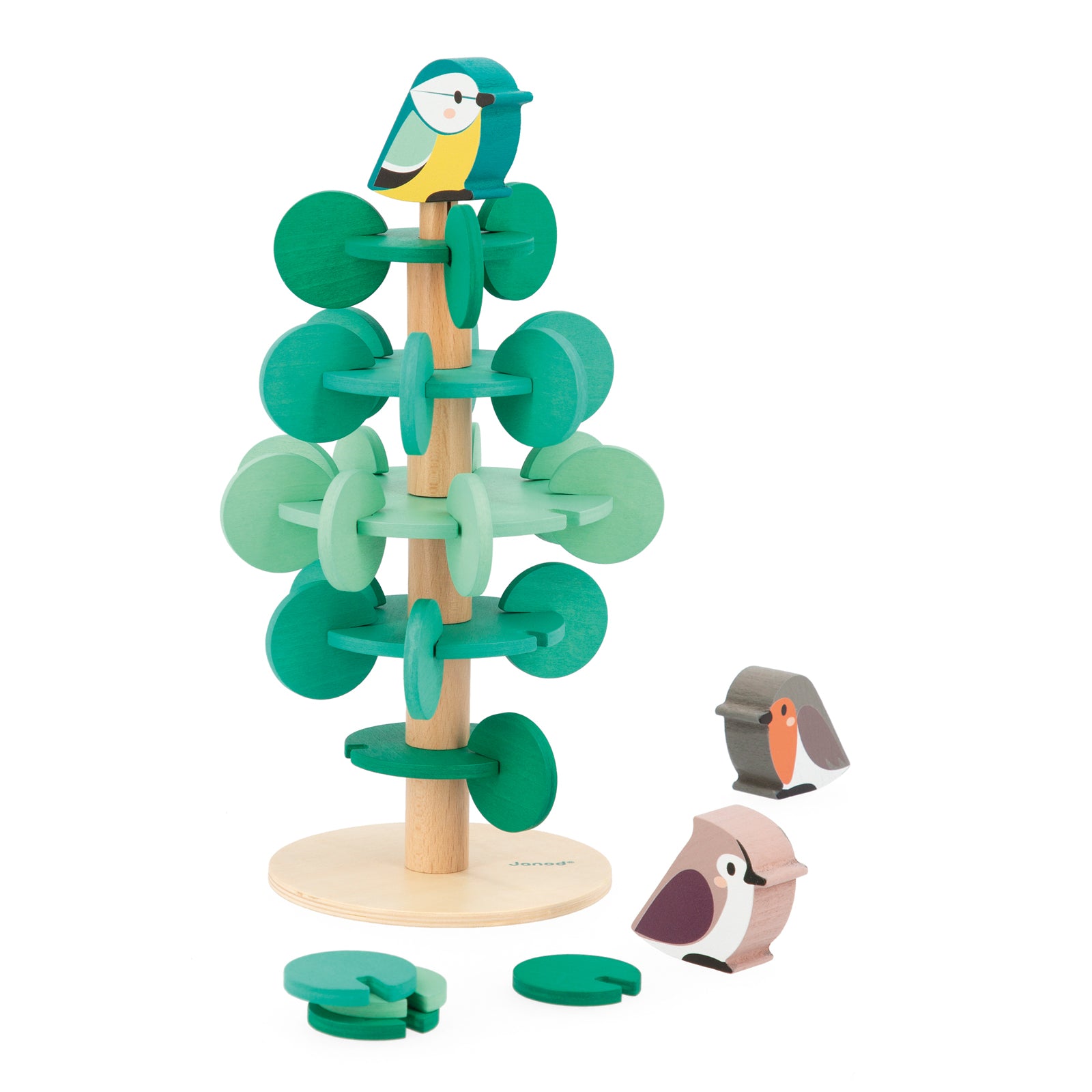 Janod Wwf - Bouwset Boom Met Vogeltjes, Janod