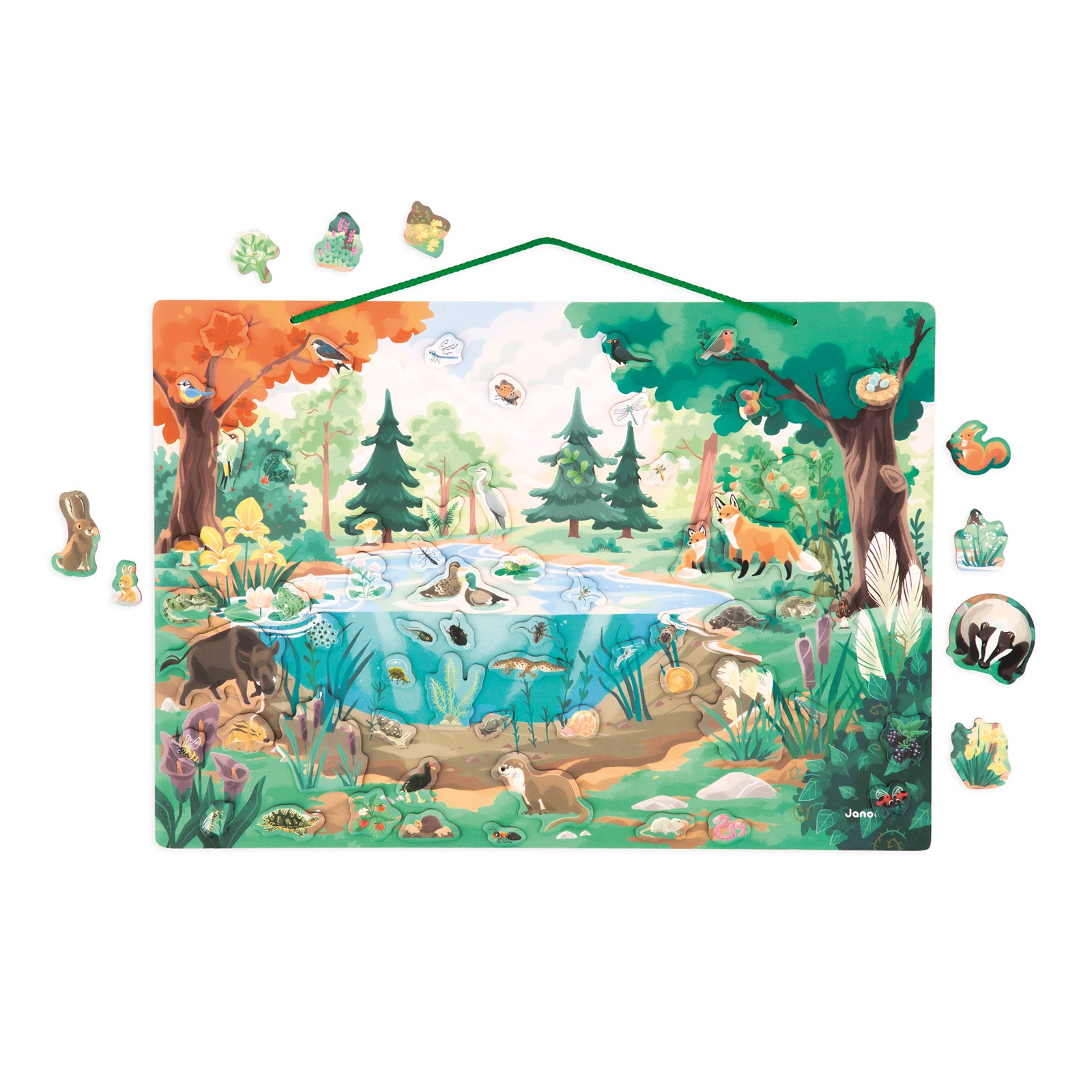 Janod Wwf - Magnetisch Bord Flora En Fauna, Janod