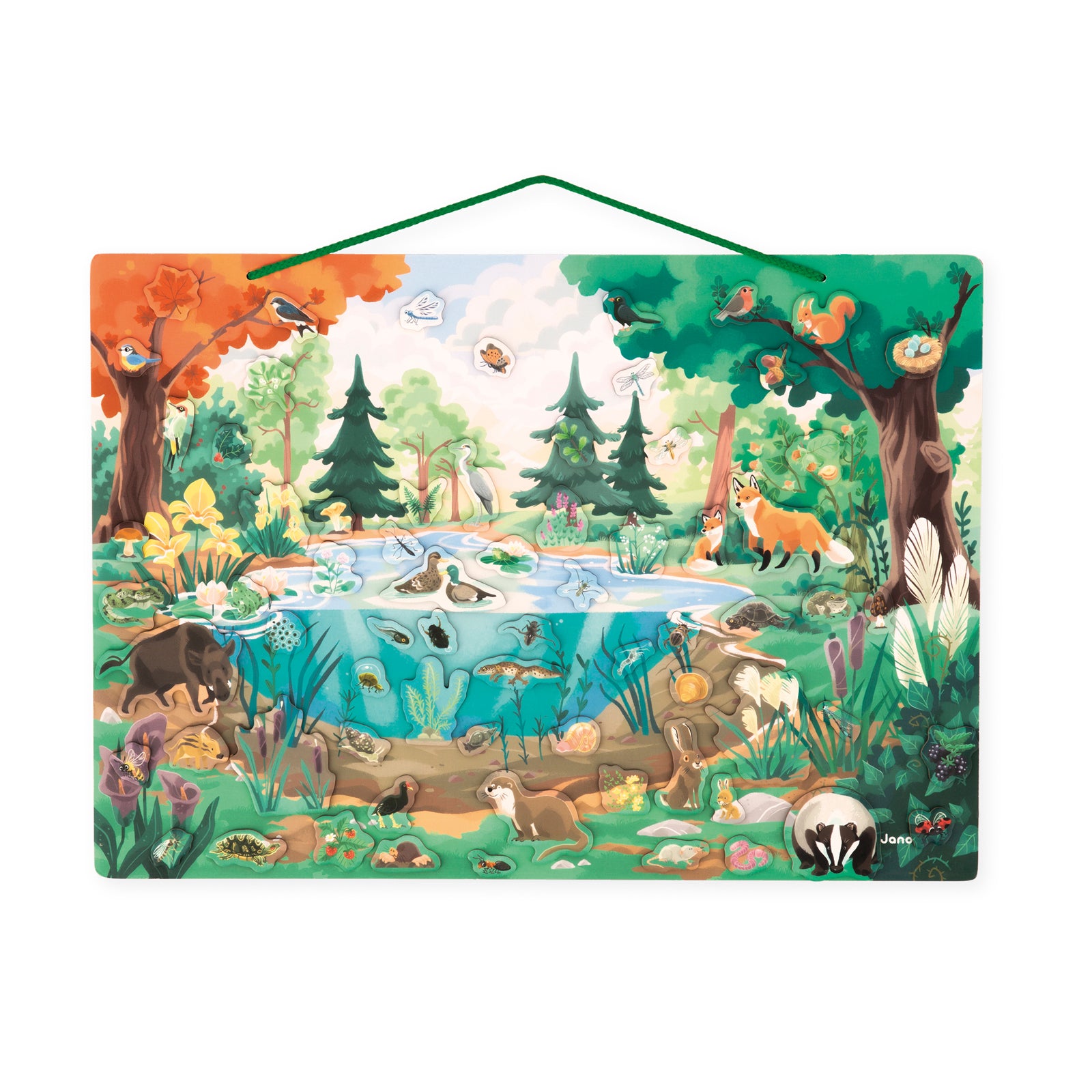 Janod Wwf - Magnetisch Bord Flora En Fauna, Janod