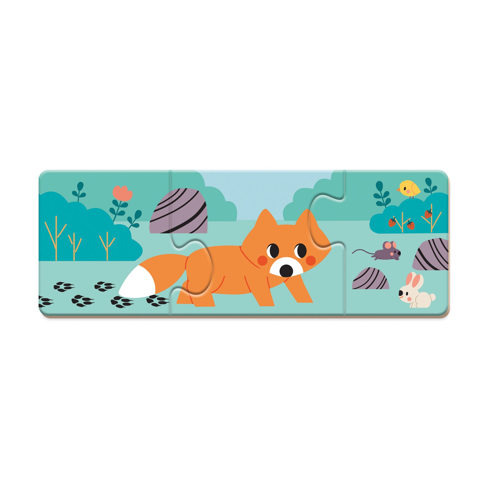 Janod Wwf - Combinatiepuzzel Spoorzoeken, Janod