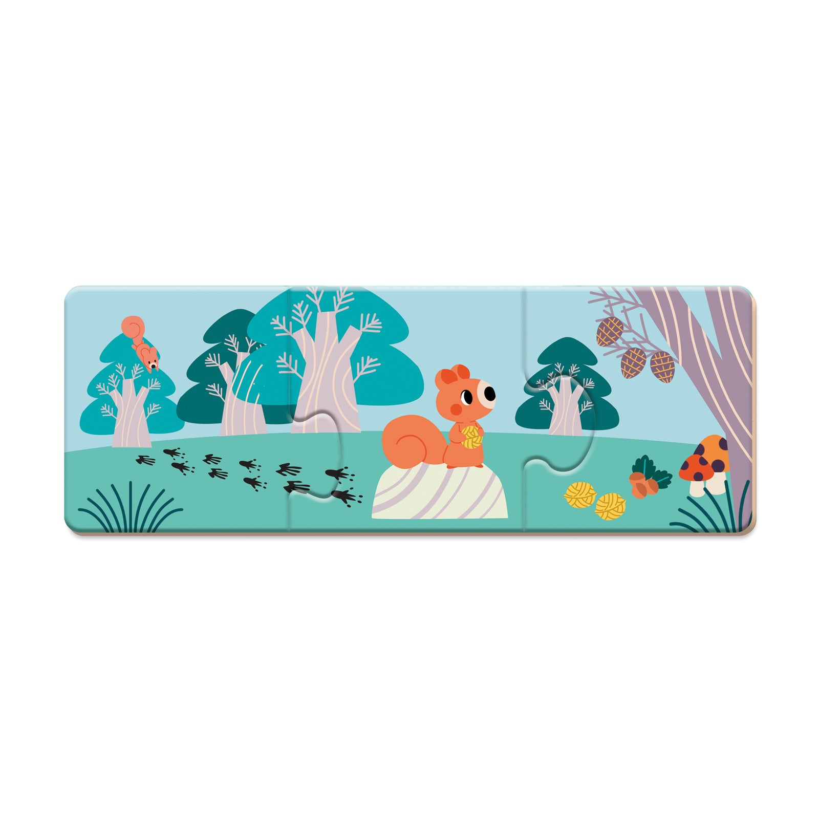Janod Wwf - Combinatiepuzzel Spoorzoeken, Janod