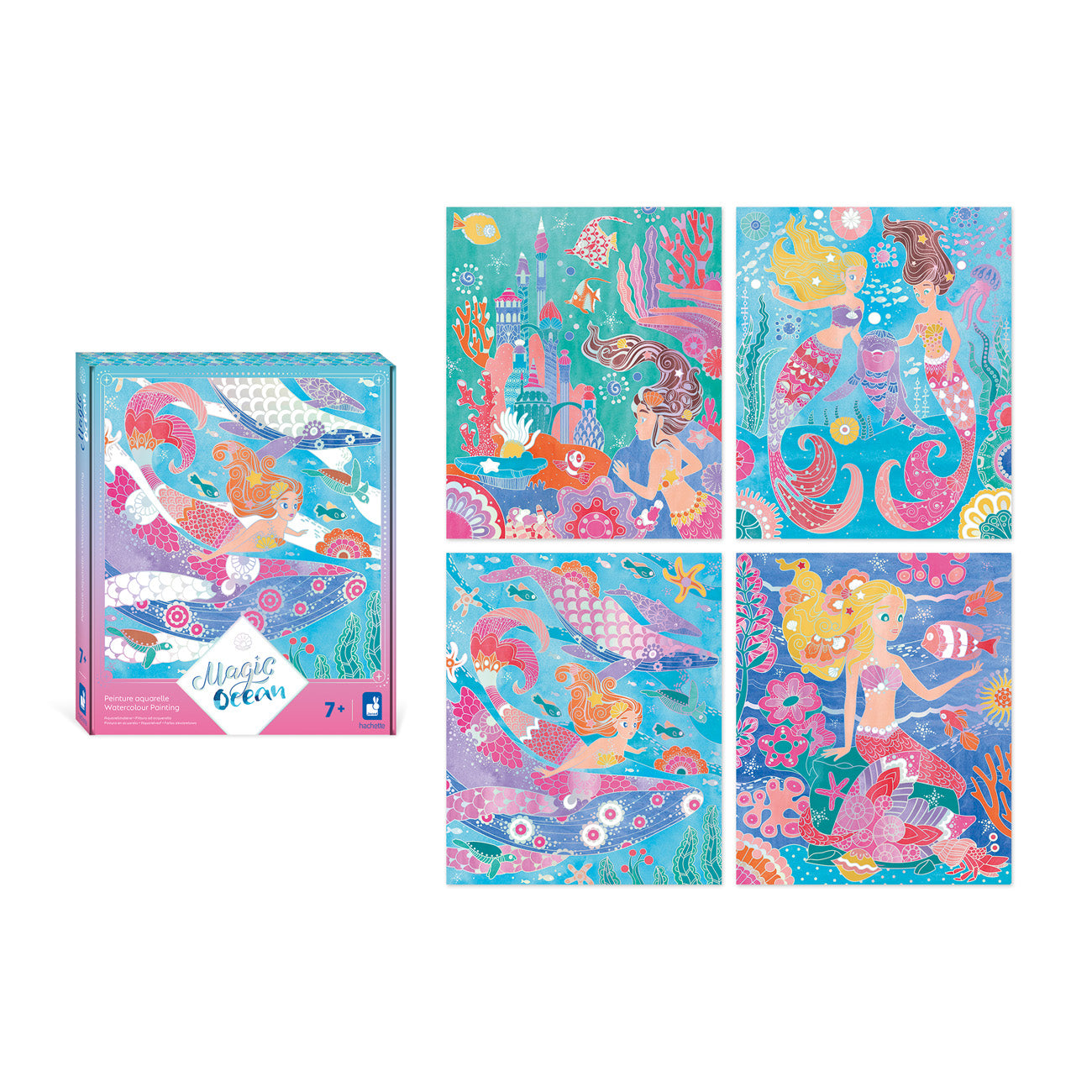 Janod Atelier - Magic Ocean - Aquarel Verf, Janod
