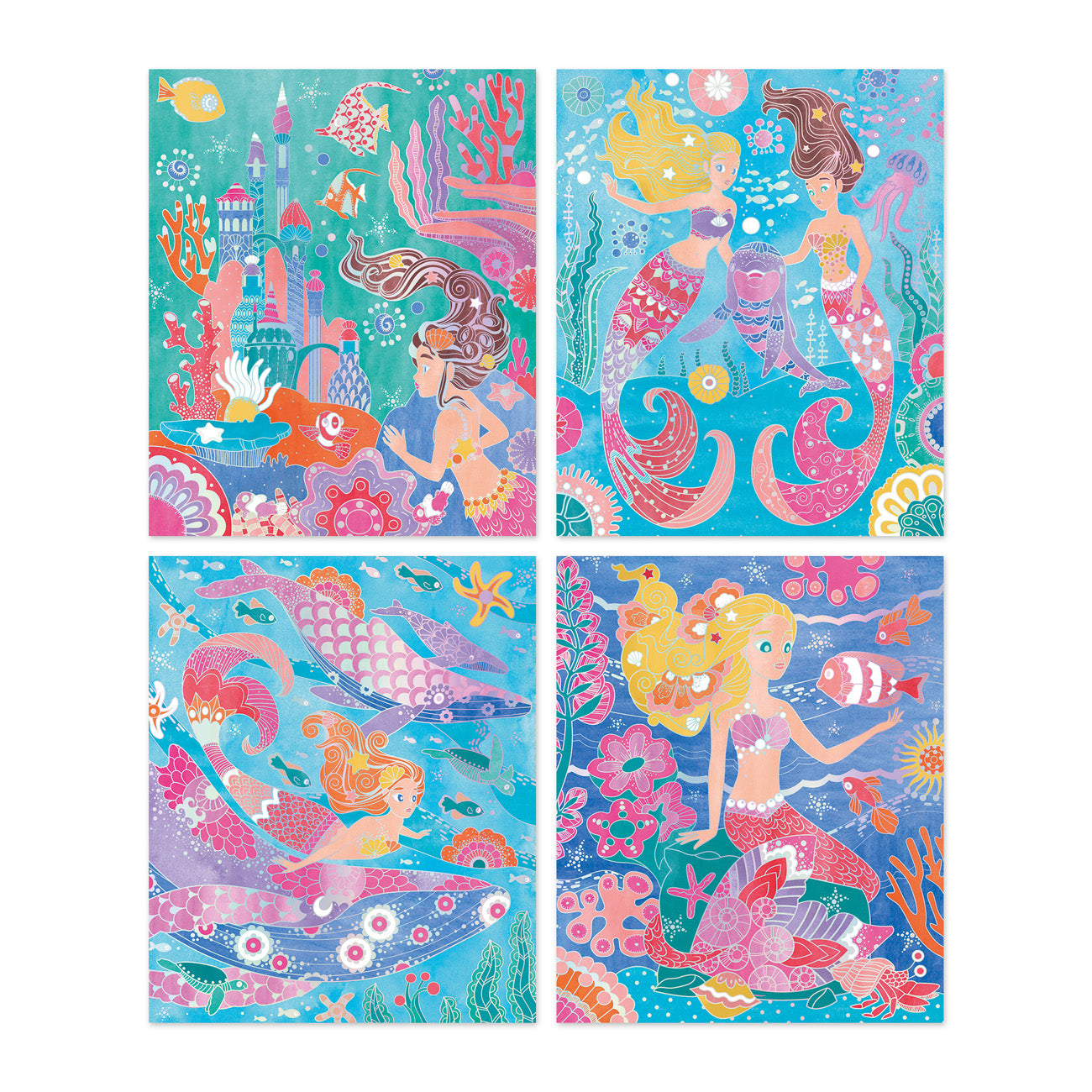 Janod Atelier - Magic Ocean - Aquarel Verf, Janod