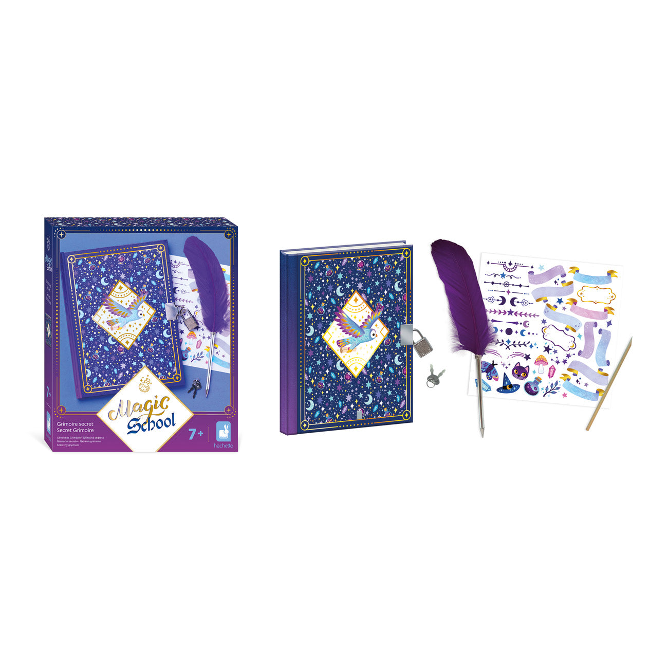 Janod Atelier - Magic School - Toverboek, Janod