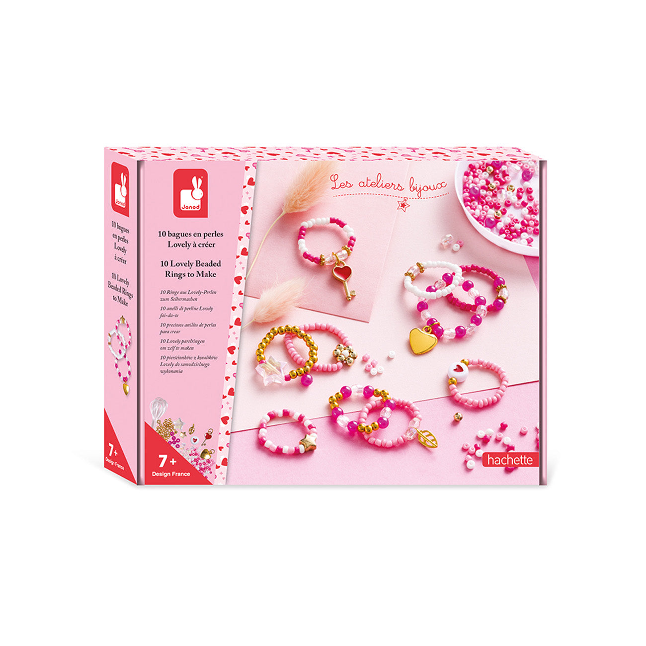Janod Atelier Bijoux - Lovely Parelringen, Janod