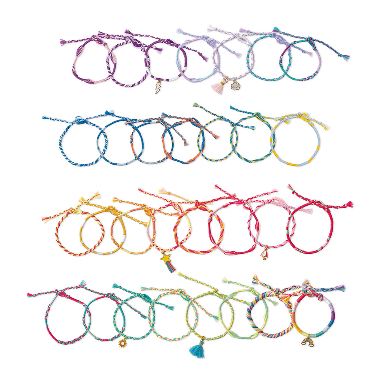 Janod Atelier Bijoux - Regenboog Armbanden, Janod